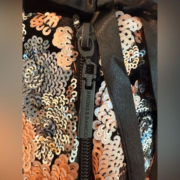 NWOT Bronx and Banco Maraya Sequin Strapless Mini Dress in Multi - Picture 13 of 14